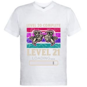 Koszulki V-neck męskie