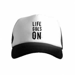 Czapki trucker dziecięce