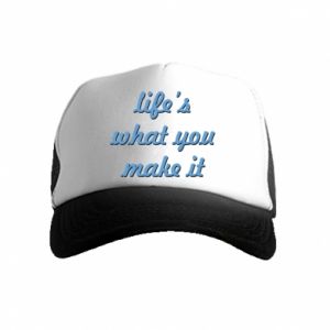 Czapki trucker dziecięce