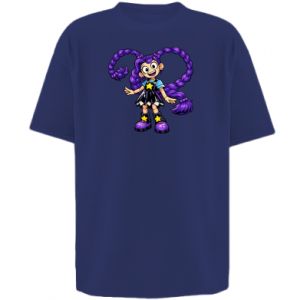 Koszulka oversize Lily Love Braves Poppy Playtime - PrintSalon Koszulka oversize Lily Love Braves Poppy Playtime