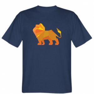 Koszulka męska z lwami Lion abstraction