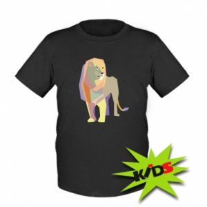 Koszulka dziecięca z lwami Lion graphics