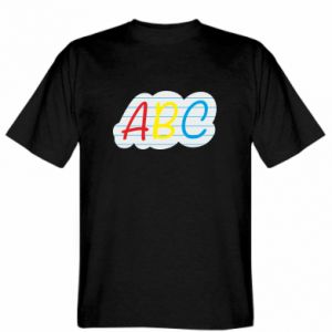 Koszulka męska Promo Litery Abc