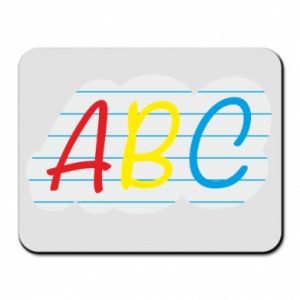 Podkładka pod mysz Litery Abc