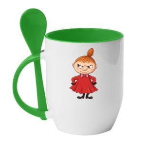 Kubki z ceramicznymi łyżkami