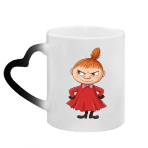 Kubki magiczne z uchwytem w kształcie serca