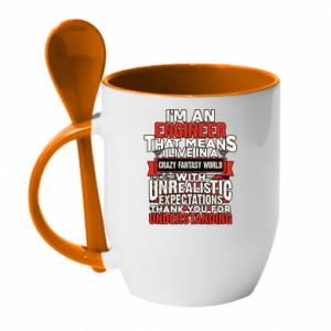 Kubki z ceramicznymi łyżkami