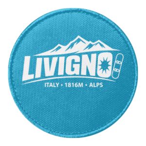 Naszywka okrągła Livigno