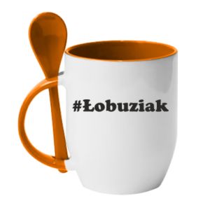 Kubki z ceramicznymi łyżkami