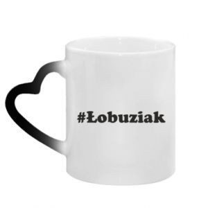 Kubki magiczne z uchwytem w kształcie serca