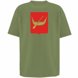 Koszulka oversize Łódź  herb