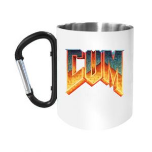 Kubki metalowe z uszkiem karabińczykiem
