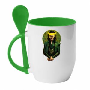 Kubki z ceramicznymi łyżkami