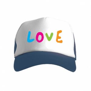 Czapki trucker dziecięce