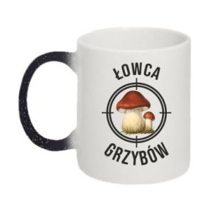 Kubek-zmieniający kolor brokatowy Łowca grzybów