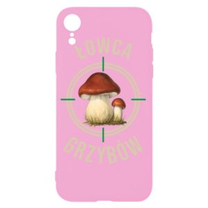 Etui na iPhone XR Łowca grzybów