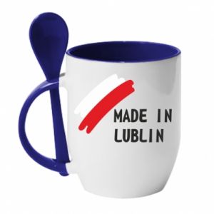 Kubki z ceramicznymi łyżkami