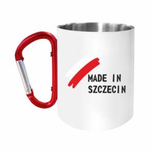 Kubki metalowe z uszkiem karabińczykiem