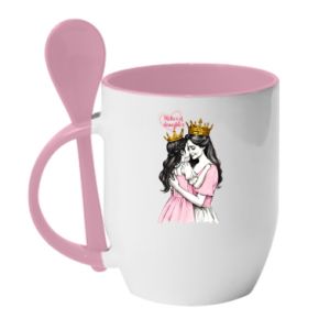 Kubki z ceramicznymi łyżkami