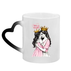 Kubki magiczne z uchwytem w kształcie serca