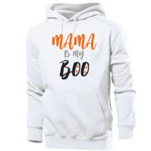 Bluza z kapturem męska na Halloween Mama is my boo