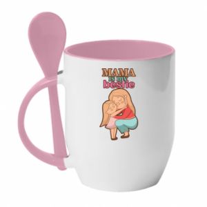 Kubki z ceramicznymi łyżkami