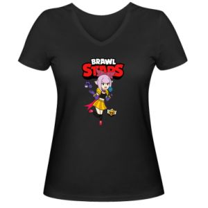Koszulka V-neck damska Melodie  Brawl stars