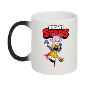 Kubek-zmieniający kolor brokatowy Melodie  Brawl stars