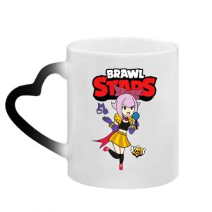 Kubek magiczny z uchwytem w kształcie serca Melodie  Brawl stars