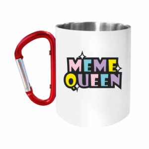 Kubki metalowe z uszkiem karabińczykiem