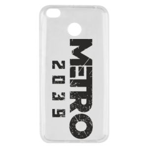 Etui na Xiaomi Redmi 4X Metro 2039 - PrintSalon Etui na Xiaomi Redmi 4X Metro 2039