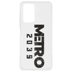 Etui na Xiaomi Redmi Note 10 Pro Metro 2039 - PrintSalon Etui na Xiaomi Redmi Note 10 Pro Metro 2039