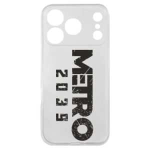 Etui na iPhone 17 Pro Metro 2039 - PrintSalon Etui na iPhone 17 Pro Metro 2039