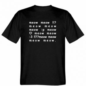 Koszulka męska Promo Miau, miau!!?