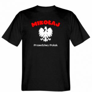 Koszulka męska Promo Mikołaj jest prawdziwym Polakiem