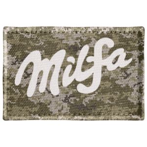 Naszywka prostokątna Milfa milka