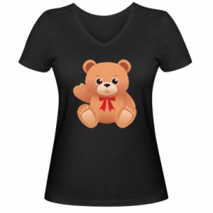 Koszulki V-neck damskie