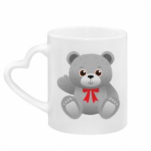 Kubki z uchwytem w kształcie serca
