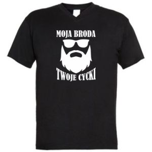 Koszulki V-neck męskie