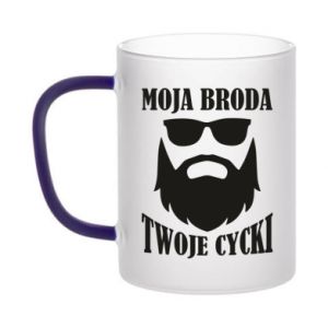 Kubki szronione dwukolorowe