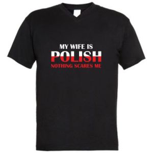 Koszulki V-neck męskie