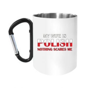 Kubki metalowe z uszkiem karabińczykiem