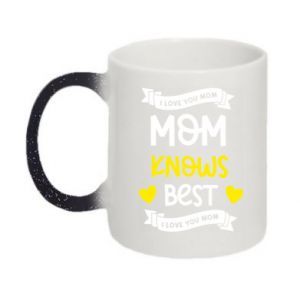 Kubki zmieniające kolor brokatowe