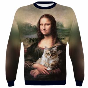 Bluza Fullprint Mona Lisa i kot