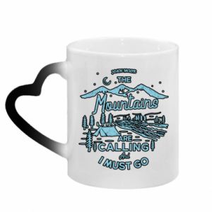 Kubki magiczne z uchwytem w kształcie serca