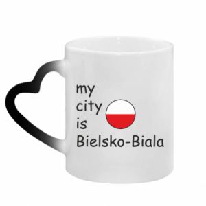 Kubki magiczne z uchwytem w kształcie serca