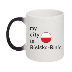 Kubki zmieniające kolor brokatowe
