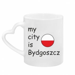 Kubki z uchwytem w kształcie serca