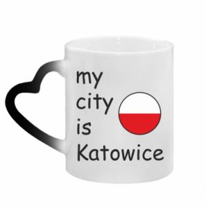 Kubki magiczne z uchwytem w kształcie serca