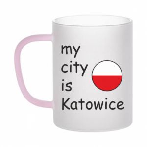 Kubki szronione dwukolorowe